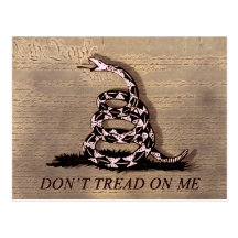Gadsden Flag Postcard