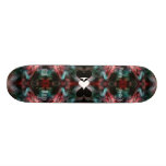 galactic back drop skate board deck