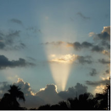 Galactic Vortex Regeneration Sunset Photo Sculptures