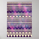 Galaxy andes aztec nebula poster