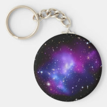 Galaxy Cluster MACS J0717 (Hubble Telescope) Key Chains