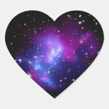 Galaxy Cluster MACS J0717 (Hubble Telescope) Sticker