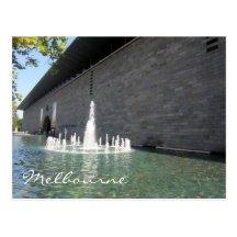 gallery victoria fountain postcard