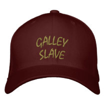 Galley Slave Hat embroidered hats