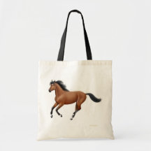 Galloping Bay Horse Bag
