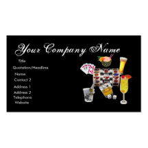 Gambler Business card fully customisable