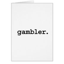 gambler. card