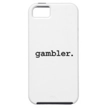 gambler. iPhone 5 cover