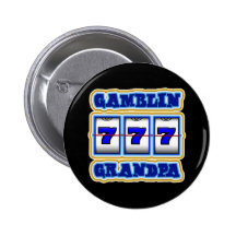 GAMBLIN GRANDPA PINBACK BUTTON