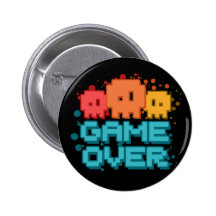 Game Over Buttons