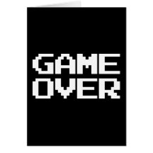 Game Over Card