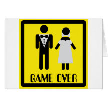 game over couple cards
