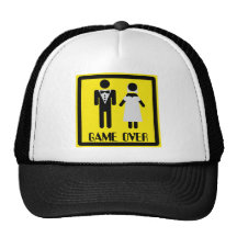 game over couple mesh hats