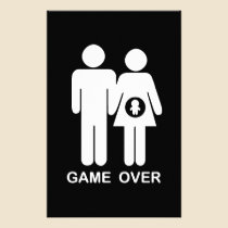 Game Over stationery