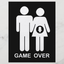 Game Over Flyer