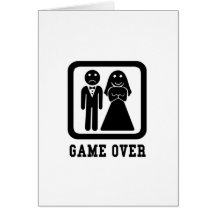 Game Over Greeting Cards