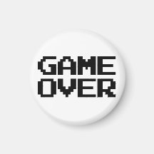 Game Over Magnet