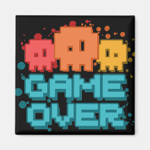 Game Over Magnets