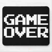 Game Over Mousepad