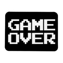 Game Over Premium Magnet