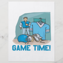 Game Time Custom Flyer