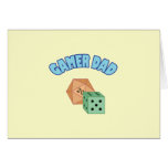 Gamer Dad - Dice Greeting Cards