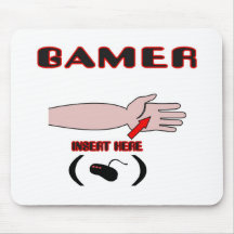 Gamer Insert Controller Here Mousemat
