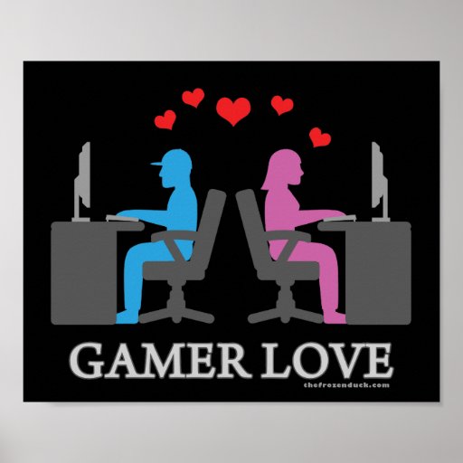 Gamer Love Poster