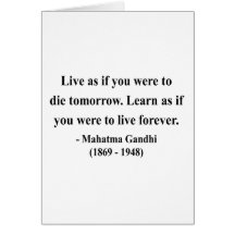 Gandhi Quote 4a Greeting Cards