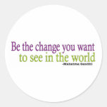 Gandhi Quote Sticker
