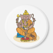 Ganesha Refrigerator Magnet