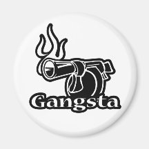 Gangsta Refrigerator Magnets