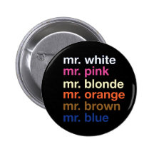 Gangster Colours Pinback Buttons