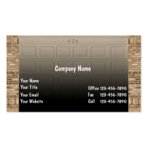Garage Door Business Cards