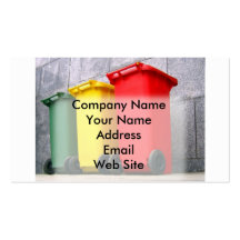 Garbage Recycling Business Cards