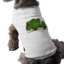 Garbage Truck Green Pet Clothes