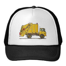 Garbage Truck Rear Loader Hats