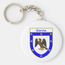 Garcia Coat of Arms/Family Crest Key Chains