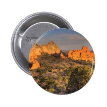 Garden at Sunset Button
