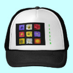 Garden Cap with Summer Flowers hats