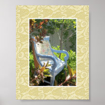 Garden Chair colour Posters