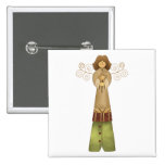 Garden Collection · Angel with Star Button