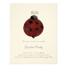 Garden Collection · Ladybug Personalized Announcement