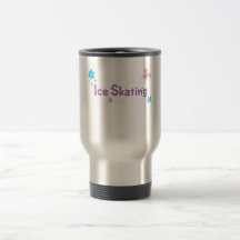 Garden Flutter Ice Skating Coffee Mugs
