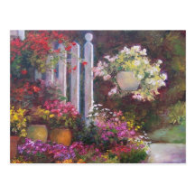 Garden Gate, Post Card