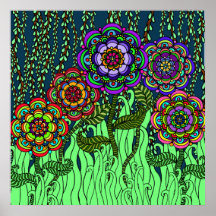 Garden Glow Poster