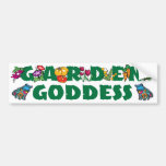 Garden Goddess Bumper Stickers