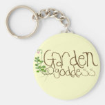 Garden Goddess Keychains