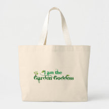 Garden Goddess Tote Bags