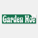 Garden Hoe Bumper Stickers